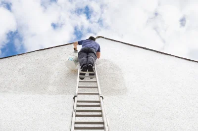 Peinture extérieure à Chomérac — façades et ravalement